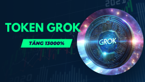 Token GROK tăng 13000%