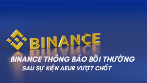 Binance thông báo bồi thường liên quan stablecoin AEUR