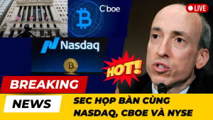 SEC họp với Nasdaq CBOE và NYSE