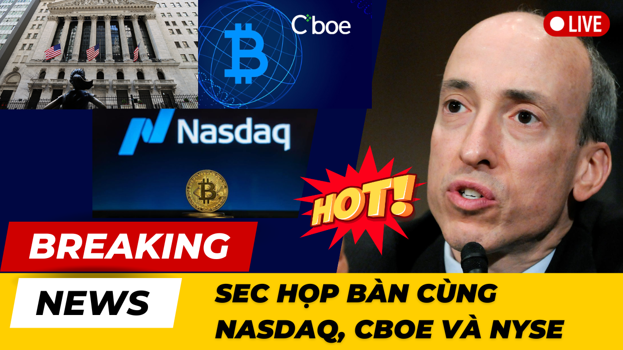 SEC họp với Nasdaq CBOE và NYSE