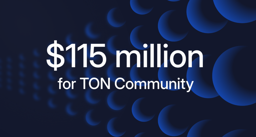 TON Foundation thành lập quỹ 115 Triệu USD