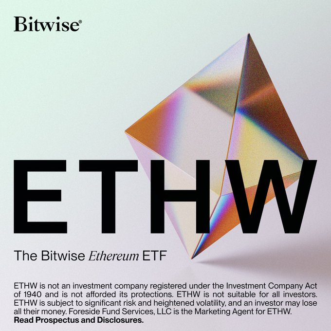 bitwise Ethereum ETF