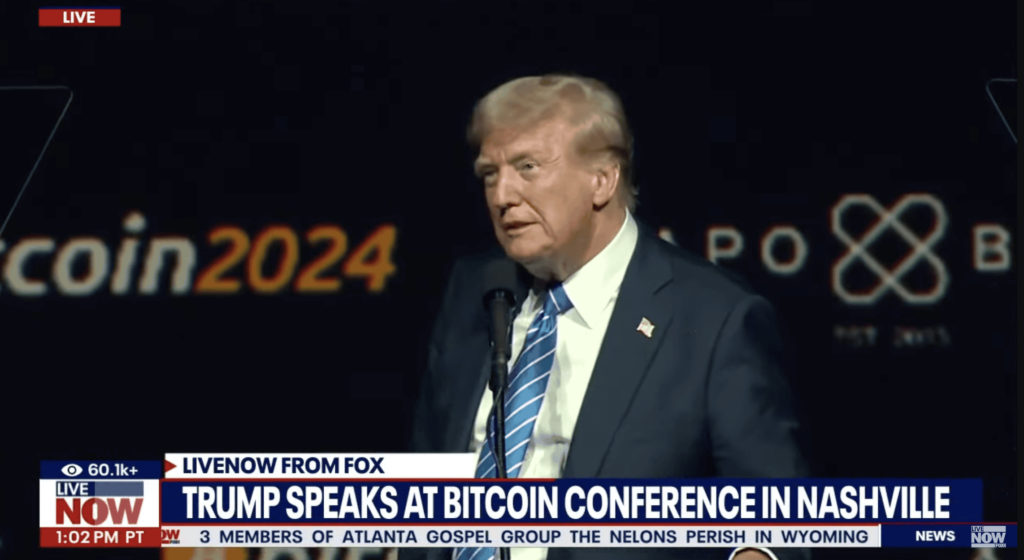 Donald Trump Bitcoin 2024