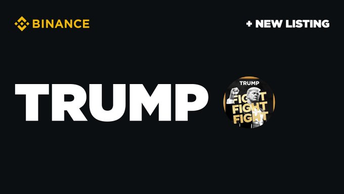 Sàn Binance niêm yết OFFICIAL TRUMP (TRUMP)