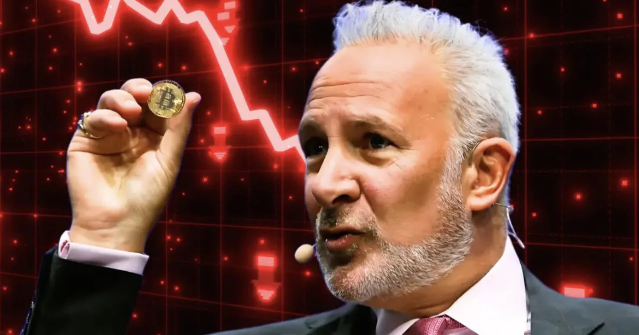 Peter Schiff cảnh báo Bitcoin đối mặt nguy cơ sụp đổ