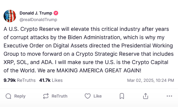 Trump Crypto