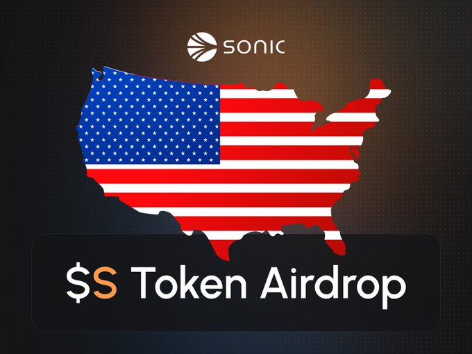 Sonic khởi động airdrop token S